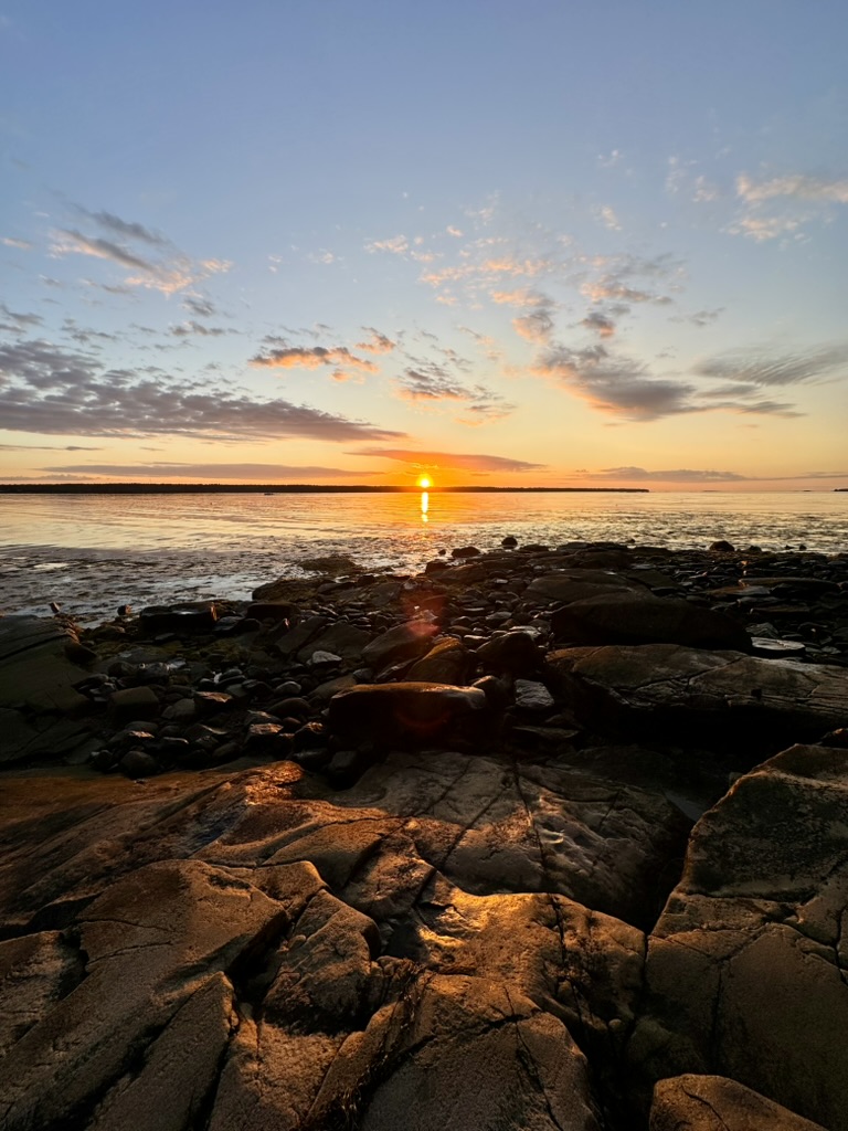 Maine coastline